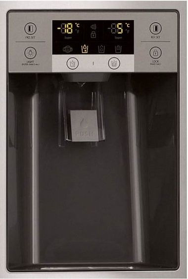 Холодильник side-by-side AEG s 56090 xns1 купить с доставкой по Москве и Московской области в интернет-магазине ЕвроТехно