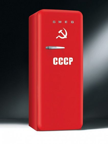 Холодильник SMEG fab28cccp купить с доставкой по Москве и Московской области в интернет-магазине ЕвроТехно