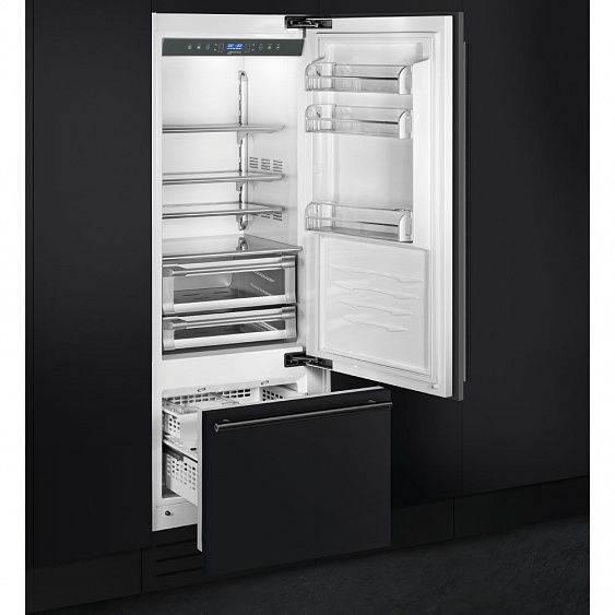 Холодильник SMEG RI76RSI купить с доставкой по Москве и Московской области в интернет-магазине ЕвроТехно