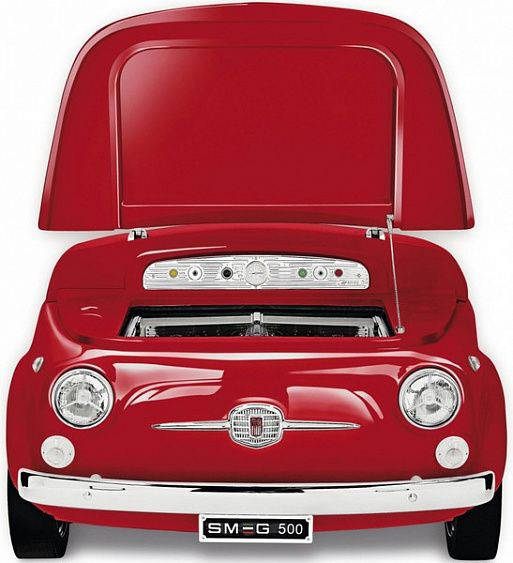Однокамерный холодильник высотой свыше 80см SMEG smeg500r купить с доставкой по Москве и Московской области в интернет-магазине ЕвроТехно