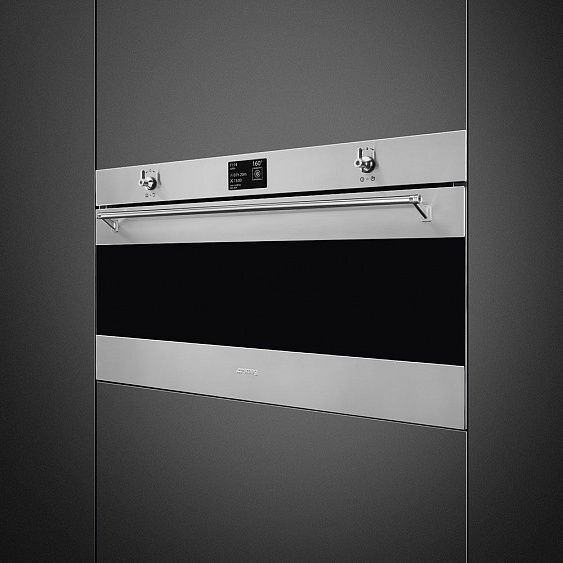 Духовой шкаф SMEG SFPR9395X купить с доставкой по Москве и Московской области в интернет-магазине ЕвроТехно