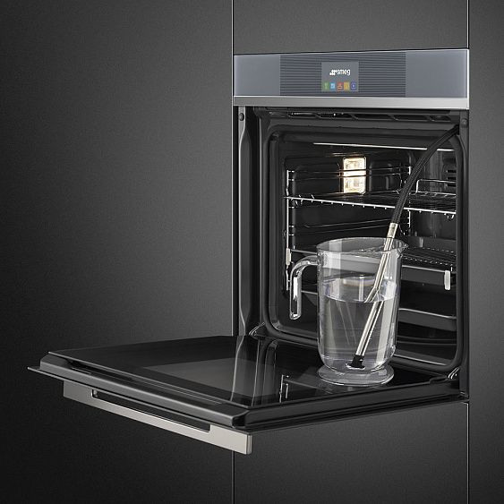 Электрический духовой шкаф Smeg SFP 6104 STS купить с доставкой по Москве и Московской области в интернет-магазине ЕвроТехно