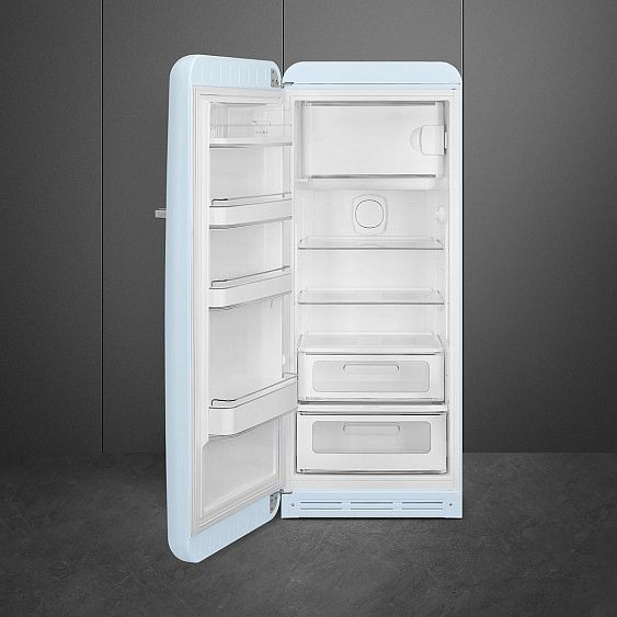 Холодильник SMEG FAB28LPB5 купить с доставкой по Москве и Московской области в интернет-магазине ЕвроТехно