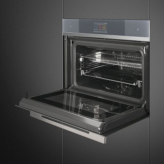 Духовой шкаф SMEG SF4104WMCS купить с доставкой по Москве и Московской области в интернет-магазине ЕвроТехно