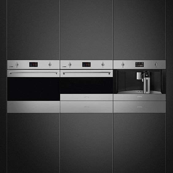 Встраиваемая кофемашина SMEG CMS4303X купить с доставкой по Москве и Московской области в интернет-магазине ЕвроТехно