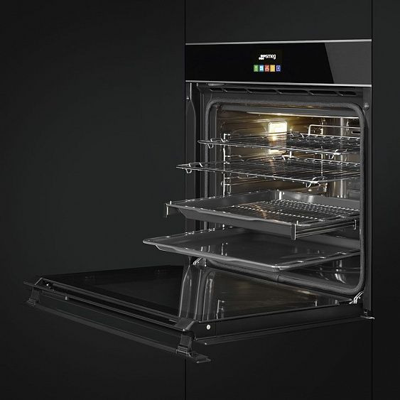 Духовой шкаф Smeg SFP6604PNXE купить с доставкой по Москве и Московской области в интернет-магазине ЕвроТехно