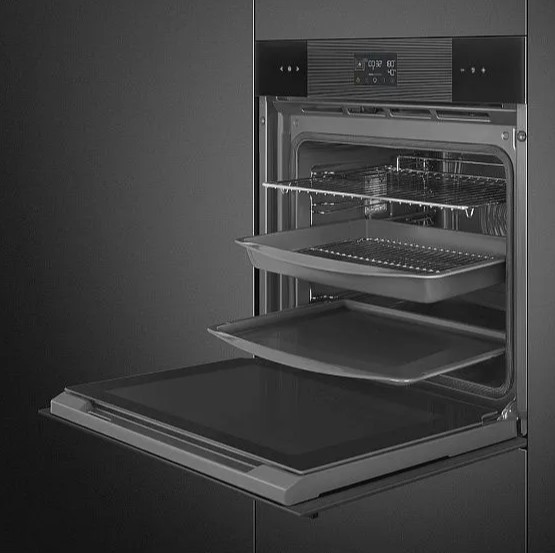 Духовой шкаф Smeg SOP6102S2PB3 купить с доставкой по Москве и Московской области в интернет-магазине ЕвроТехно