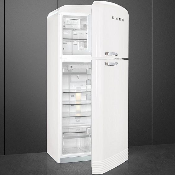 Холодильник SMEG FAB50RWH купить с доставкой по Москве и Московской области в интернет-магазине ЕвроТехно