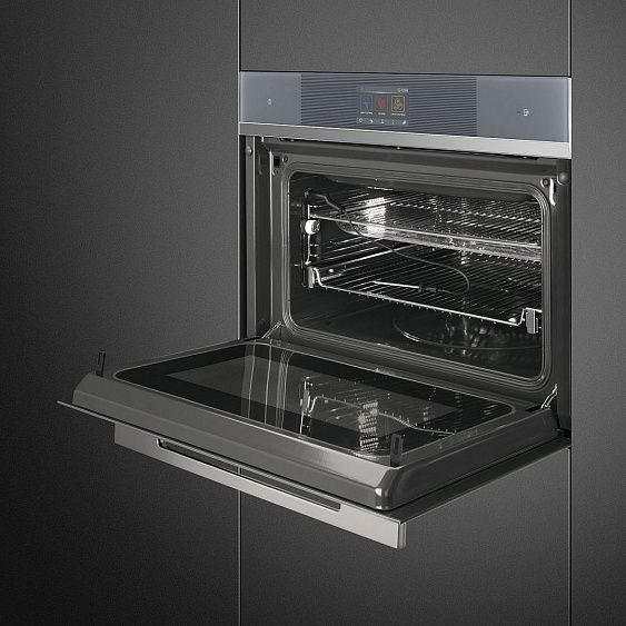 Духовой шкаф SMEG SF4106WMCS купить с доставкой по Москве и Московской области в интернет-магазине ЕвроТехно