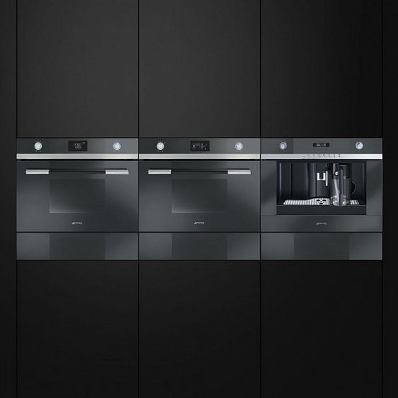 Встраиваемая кофемашина SMEG CMSC451NE купить с доставкой по Москве и Московской области в интернет-магазине ЕвроТехно