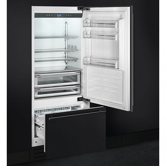 Холодильник SMEG RI96RSI купить с доставкой по Москве и Московской области в интернет-магазине ЕвроТехно