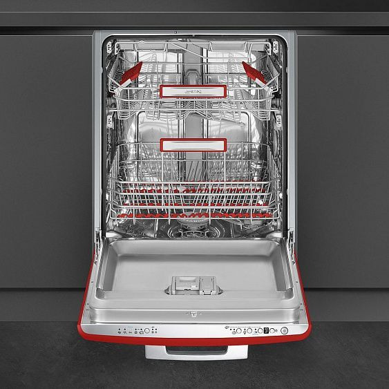Посудомоечная машина SMEG ST2FABRD2 купить с доставкой по Москве и Московской области в интернет-магазине ЕвроТехно