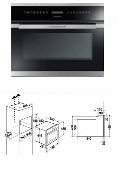 Духовой шкаф KUPPERSBUSCH EEBK 6551.0 JX1 Stainless Steel купить с доставкой по Москве и Московской области в интернет-магазине ЕвроТехно
