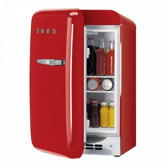 Холодильник SMEG FAB5LRD купить с доставкой по Москве и Московской области в интернет-магазине ЕвроТехно