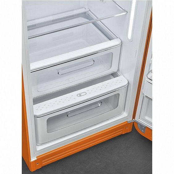 Холодильник SMEG FAB28ROR5 купить с доставкой по Москве и Московской области в интернет-магазине ЕвроТехно