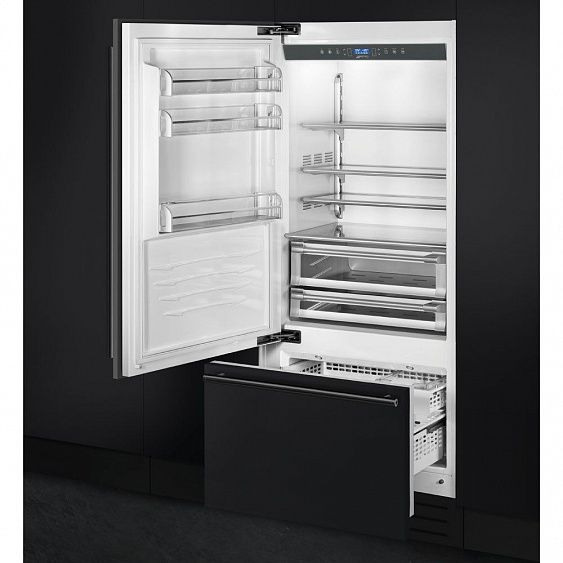 Холодильник SMEG RI96LSI купить с доставкой по Москве и Московской области в интернет-магазине ЕвроТехно