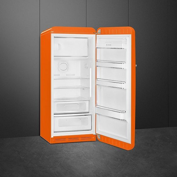Холодильник SMEG FAB28ROR5 купить с доставкой по Москве и Московской области в интернет-магазине ЕвроТехно