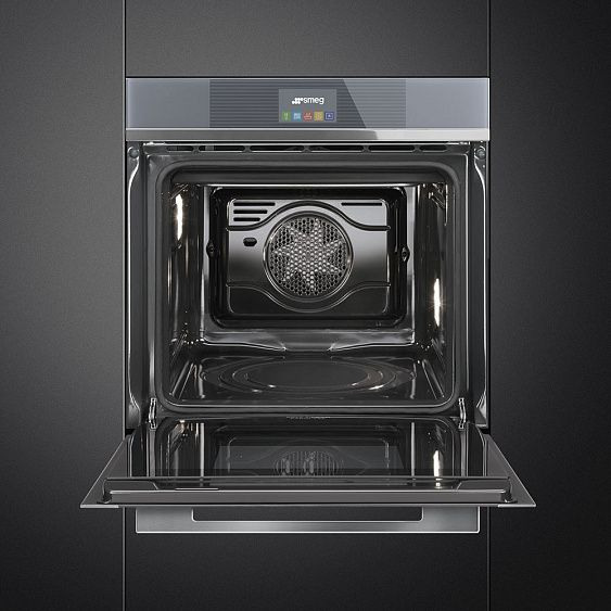 Электрический духовой шкаф Smeg SFP 6104 STS купить с доставкой по Москве и Московской области в интернет-магазине ЕвроТехно