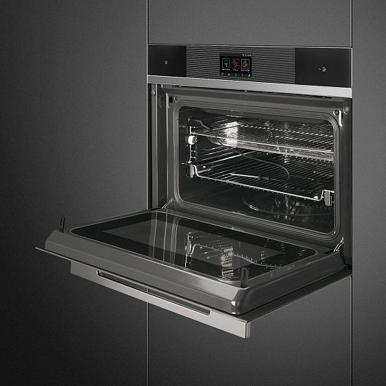 Духовой шкаф SMEG SF4104WVCPN купить с доставкой по Москве и Московской области в интернет-магазине ЕвроТехно