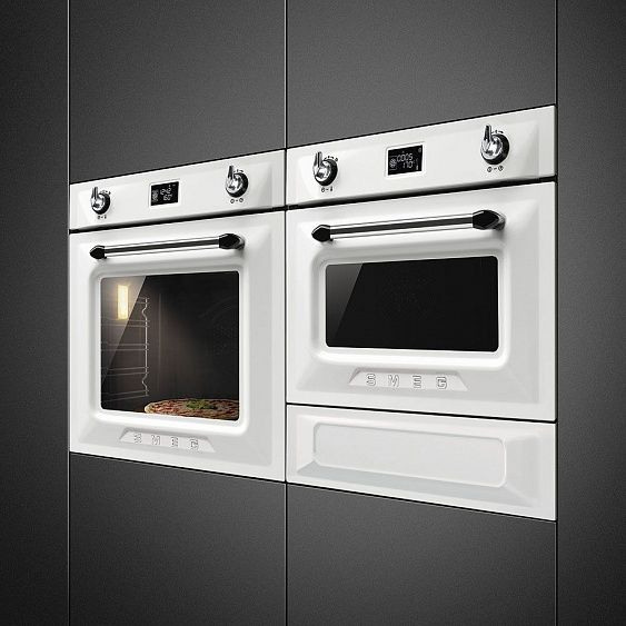 Духовой шкаф SMEG SF4920VCB1 купить с доставкой по Москве и Московской области в интернет-магазине ЕвроТехно