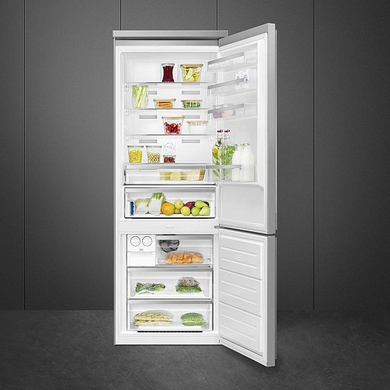 Холодильник SMEG FA490RX купить с доставкой по Москве и Московской области в интернет-магазине ЕвроТехно