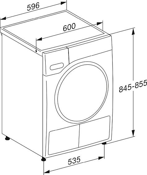 Сушильная машина Miele TWF760WP купить с доставкой по Москве и Московской области в интернет-магазине ЕвроТехно