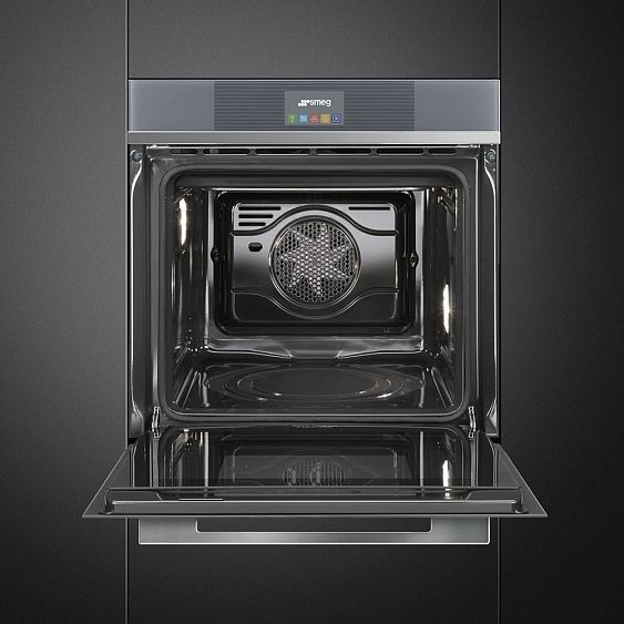 Электрический духовой шкаф Smeg SFP 6104 TVS купить с доставкой по Москве и Московской области в интернет-магазине ЕвроТехно