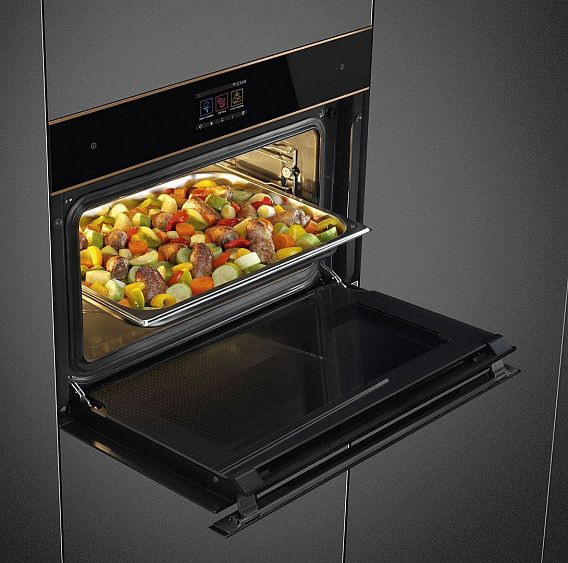 Духовой шкаф SMEG SF4604WVCPNR купить с доставкой по Москве и Московской области в интернет-магазине ЕвроТехно