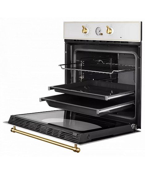 Духовой шкаф электрический Kuppersberg SR 6911 W Bronze купить с доставкой по Москве и Московской области в интернет-магазине ЕвроТехно