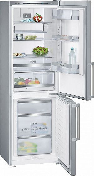Холодильник Siemens KG36EAI30 нержавеющая сталь купить с доставкой по Москве и Московской области в интернет-магазине ЕвроТехно