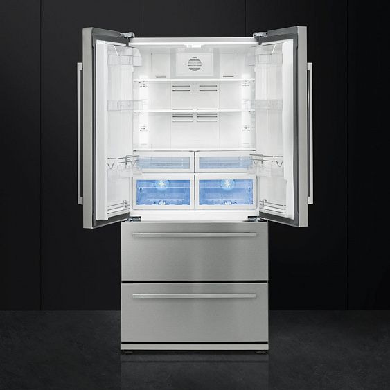 Холодильник SMEG fq55fxe купить с доставкой по Москве и Московской области в интернет-магазине ЕвроТехно