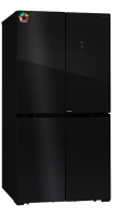Холодильник HIBERG RFQ-550DX NFGB черный