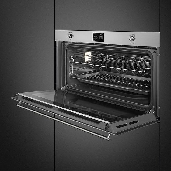 Духовой шкаф SMEG SFPR9395X купить с доставкой по Москве и Московской области в интернет-магазине ЕвроТехно
