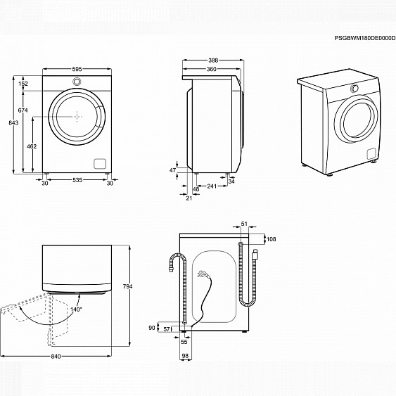 Стиральная машина ELECTROLUX EW6S4R04W купить с доставкой по Москве и Московской области в интернет-магазине ЕвроТехно