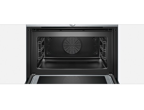 Компактный духовой шкаф с свч Bosch CMG633BS1 купить с доставкой по Москве и Московской области в интернет-магазине ЕвроТехно