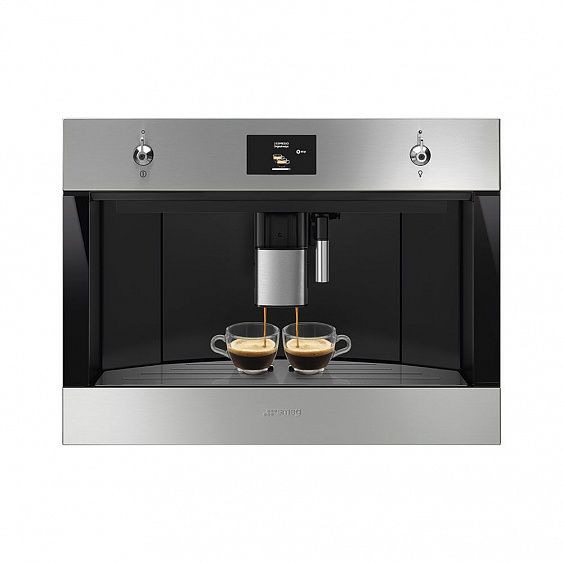 Встраиваемая кофемашина SMEG CMS4303X купить с доставкой по Москве и Московской области в интернет-магазине ЕвроТехно