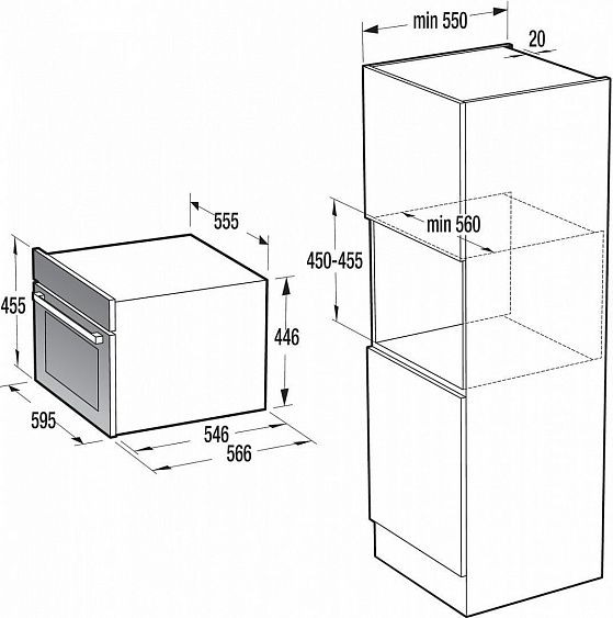 Духовой шкаф Gorenje BCMS598S19X купить с доставкой по Москве и Московской области в интернет-магазине ЕвроТехно
