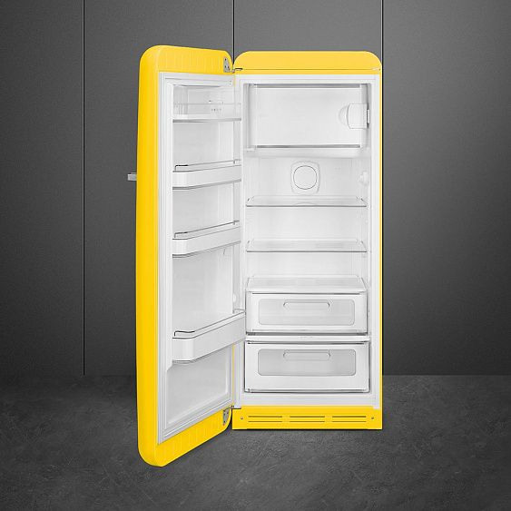 Холодильник SMEG FAB28LYW5 купить с доставкой по Москве и Московской области в интернет-магазине ЕвроТехно