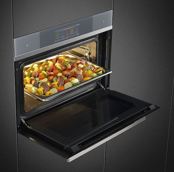 Духовой шкаф SMEG SF4106WVCPS купить с доставкой по Москве и Московской области в интернет-магазине ЕвроТехно