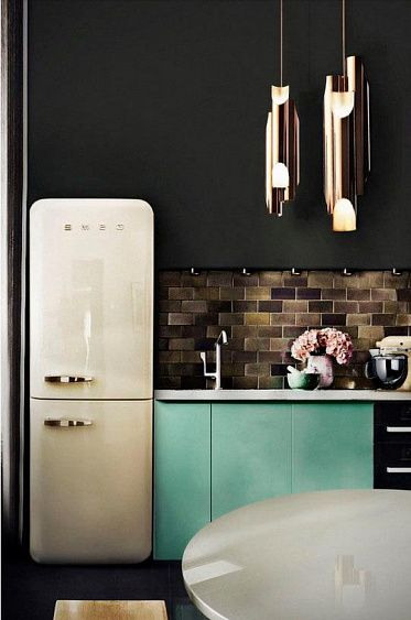 Холодильник SMEG fab32lpn1 купить с доставкой по Москве и Московской области в интернет-магазине ЕвроТехно