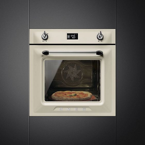 Многофункциональный духовой шкаф Smeg SFP6925PPZE1 купить с доставкой по Москве и Московской области в интернет-магазине ЕвроТехно