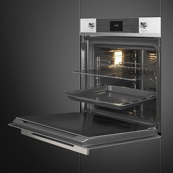Духовой шкаф SMEG SF6100VB1 купить с доставкой по Москве и Московской области в интернет-магазине ЕвроТехно