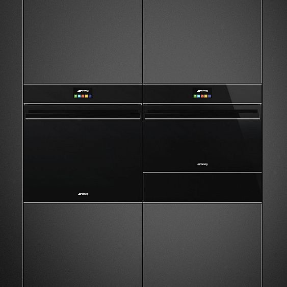 Компактный духовой шкаф Smeg SF4604MCNX купить с доставкой по Москве и Московской области в интернет-магазине ЕвроТехно