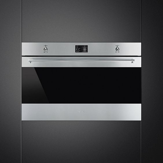 Духовой шкаф SMEG SFP9395X1 купить с доставкой по Москве и Московской области в интернет-магазине ЕвроТехно