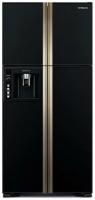 Холодильник  HITACHI r-w662 fpu3x gbk черный