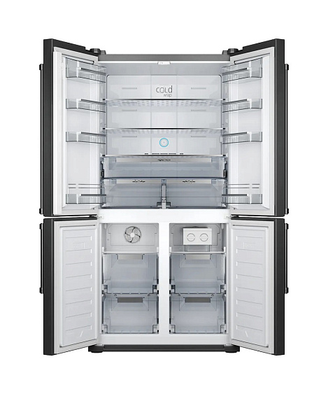 ХОЛОДИЛЬНИК KUPPERSBERG NMFV 18591 B SILVER купить с доставкой по Москве и Московской области в интернет-магазине ЕвроТехно