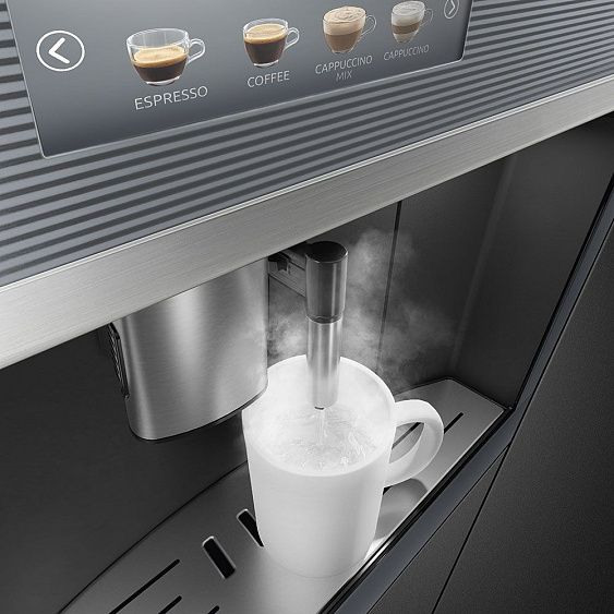 Встраиваемая кофемашина SMEG CMS4104S купить с доставкой по Москве и Московской области в интернет-магазине ЕвроТехно