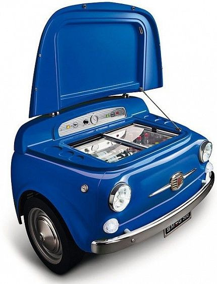 Холодильник SMEG smeg500bl купить с доставкой по Москве и Московской области в интернет-магазине ЕвроТехно