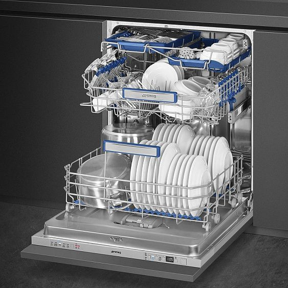 Посудомоечная машина SMEG STL67339L купить с доставкой по Москве и Московской области в интернет-магазине ЕвроТехно