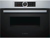 Компактный духовой шкаф с свч Bosch CMG633BS1
